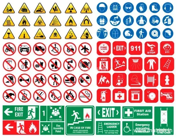 IMO Safety Signs