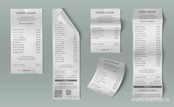 Printing of Customised Sea Ship's Receipts